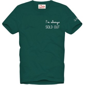 MC2 SAINT BARTH T-SHIRT VERDE CON RICAMO PORTOFINO02831B