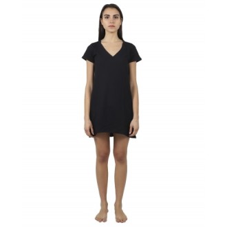 BackLabel black v-neck dress