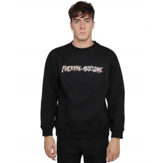 Fucking Awesome black Gum stamp sweatshirt