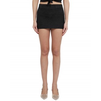 Dolce & Gabbana black mini skirt