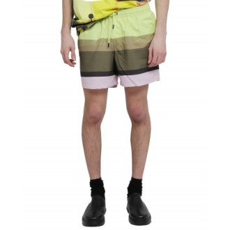 Dries Van Noten yellow Phibbs swimshorts