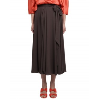 Gianluca Capannolo brown Silvana skirt