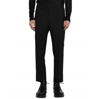 Sapio black wool trousers