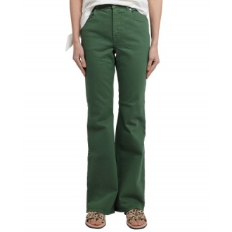 JW Anderson green bootcut jeans