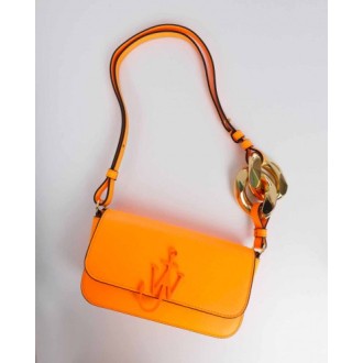 JW Anderson orange Chain baguette Anchor bag