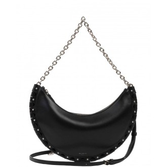 Alaia black Demi-Lune moon bag