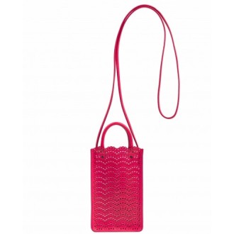 Alaia red Garance bag Small