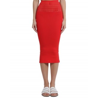 Alaia red Vienne skirt dress