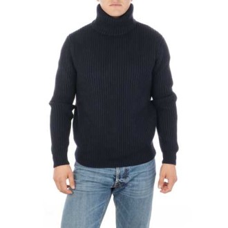 MALO | Men's Ribbed Cashmere Turtleneck Sweater