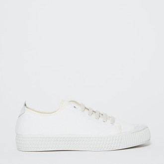 <p>Sneakers in tessuto bianco</p>