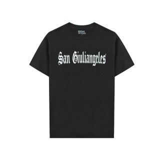 T-shirt San Giuliangeles Nera in Cotone