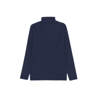 Longsleeve con collo alto Rory Blu