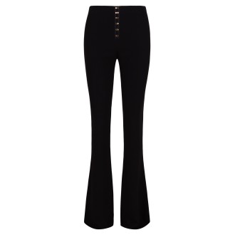 Blumarine Slim Fit Viscose Trousers 44