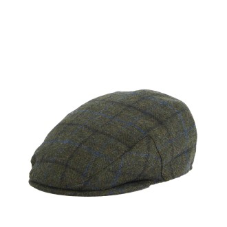 BARBOUR crieff flat cap