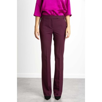 FLARE TROUSERS <b>\STRAW\</b>