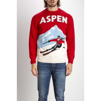 Men's Aspen sweatshirt print epoc postcard