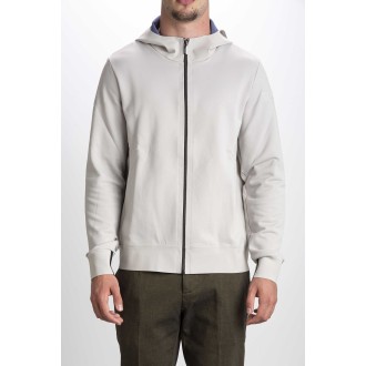 FLEECE BISBASIC HOOD ZIP