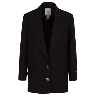 Patou Two-Button Virgin Wool Blazer 42