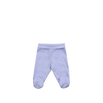 PANTALONI IN COTONE CON PIEDINI