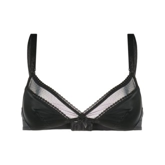 DOLCE&GABBANA sheer-panel bow-