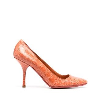 PRADA round-toe 95mm pumps