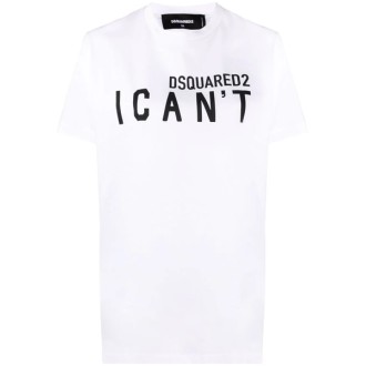 DSQUARED2 I Cant slogan-print