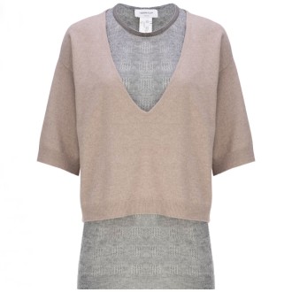 MAGLIA FABIANA FILIPPI IN LANA, SETA E CASHMERE