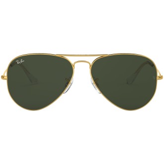 Aviator Classic RB3025 gold metal green