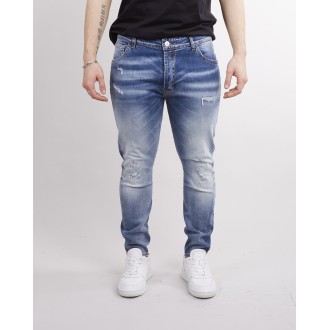 YES LONDON Jeans con rotture Yes London