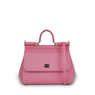 Dolce & Gabbana 'Sicily' Medium Leather Tote Bag U