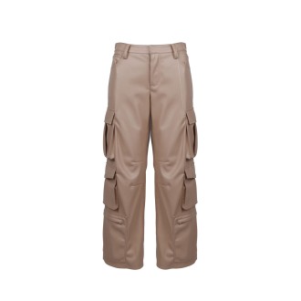 Alice Olivia 'Luis' Cargo 5 Pockets Pant in Vegan Leather 6