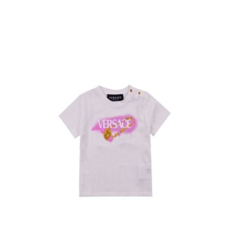 T-SHIRT IN COTONE CON LOGO VERSACE