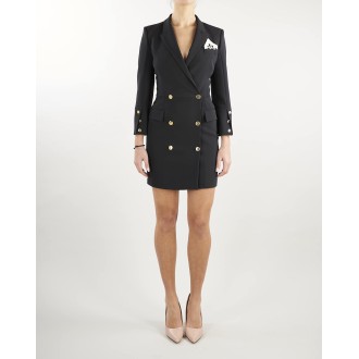 ELISABETTA FRANCHI Abito robe manteau doppiopetto Elisabetta Franchi