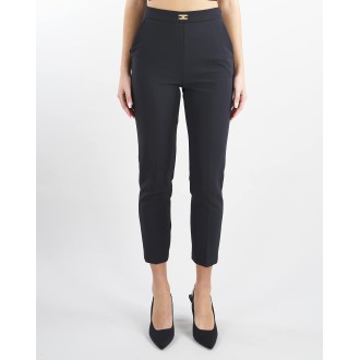 ELISABETTA FRANCHI Pantalone in doppio crepe stretch Elisabetta Franchi