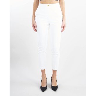 ELISABETTA FRANCHI Pantalone in doppio crepe stretch Elisabetta Franchi