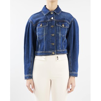 ELISABETTA FRANCHI Giubbotto in denim Elisabetta Franchi