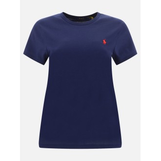 POLO RALPH LAUREN T-SHIRT CON LOGO BLU 211898698006