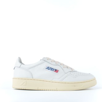 Sneakers in pelle total white