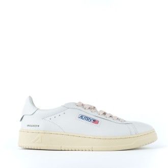 Sneakers Dallas in pelle scamosciata total white