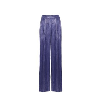 Sabina Musayev 'Tom' Metallic Effect Pleated Trousers XS