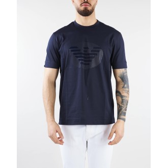 EMPORIO ARMANI T-shirt con stampa logo 3D Emporio Armani