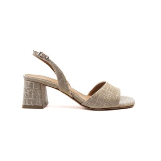 Sandalo Donna Beige TRE EMME Pelle