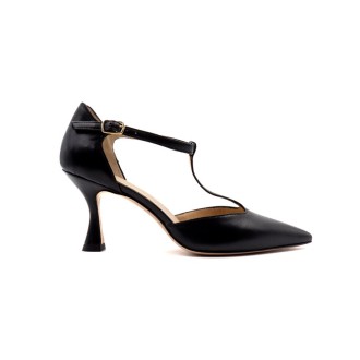 Scarpa Donna Nero TRE EMME Pelle