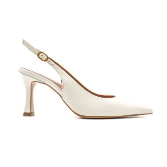 Scarpa Donna Latte TRE EMME Pelle