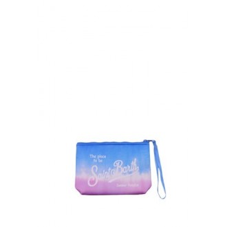 POCHETTE IN SCUBA CON STAMPA TIE DYEenbsp;