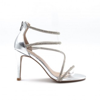 Sandalo Donna Silver EXE Pelle