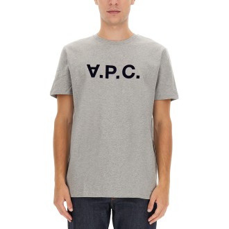 a.p.c. crewneck t-shirt