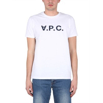 a.p.c. t-shirt with v.p.c logo