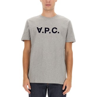 a.p.c. crewneck t-shirt