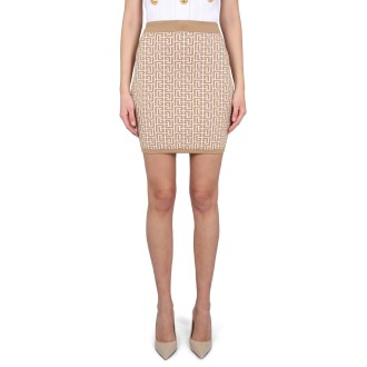 balmain mini skirt